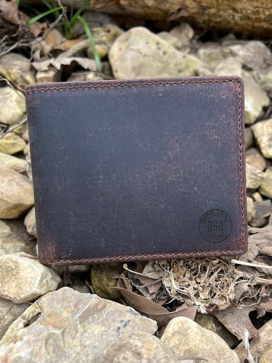 Buffalo Leather Wallet (DSO logo)