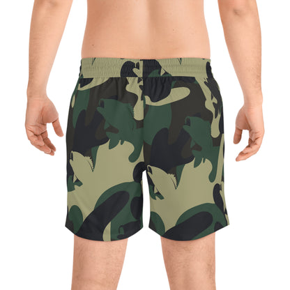 Men's Mid-Length Swim Shorts (AOP)