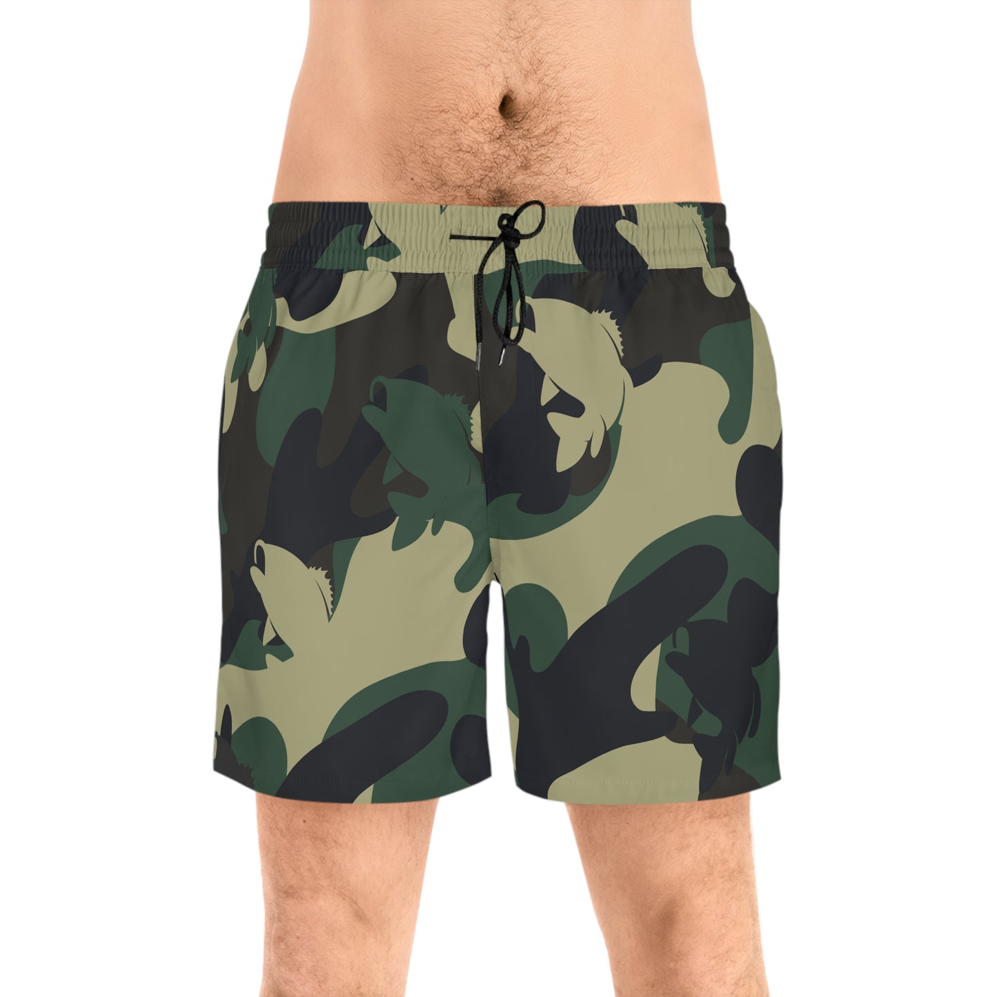 Men's Mid-Length Swim Shorts (AOP)