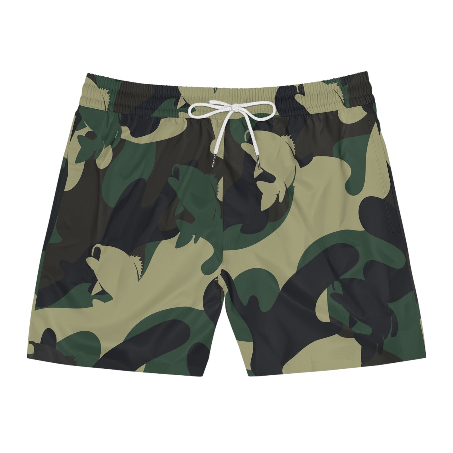 Men's Mid-Length Swim Shorts (AOP)