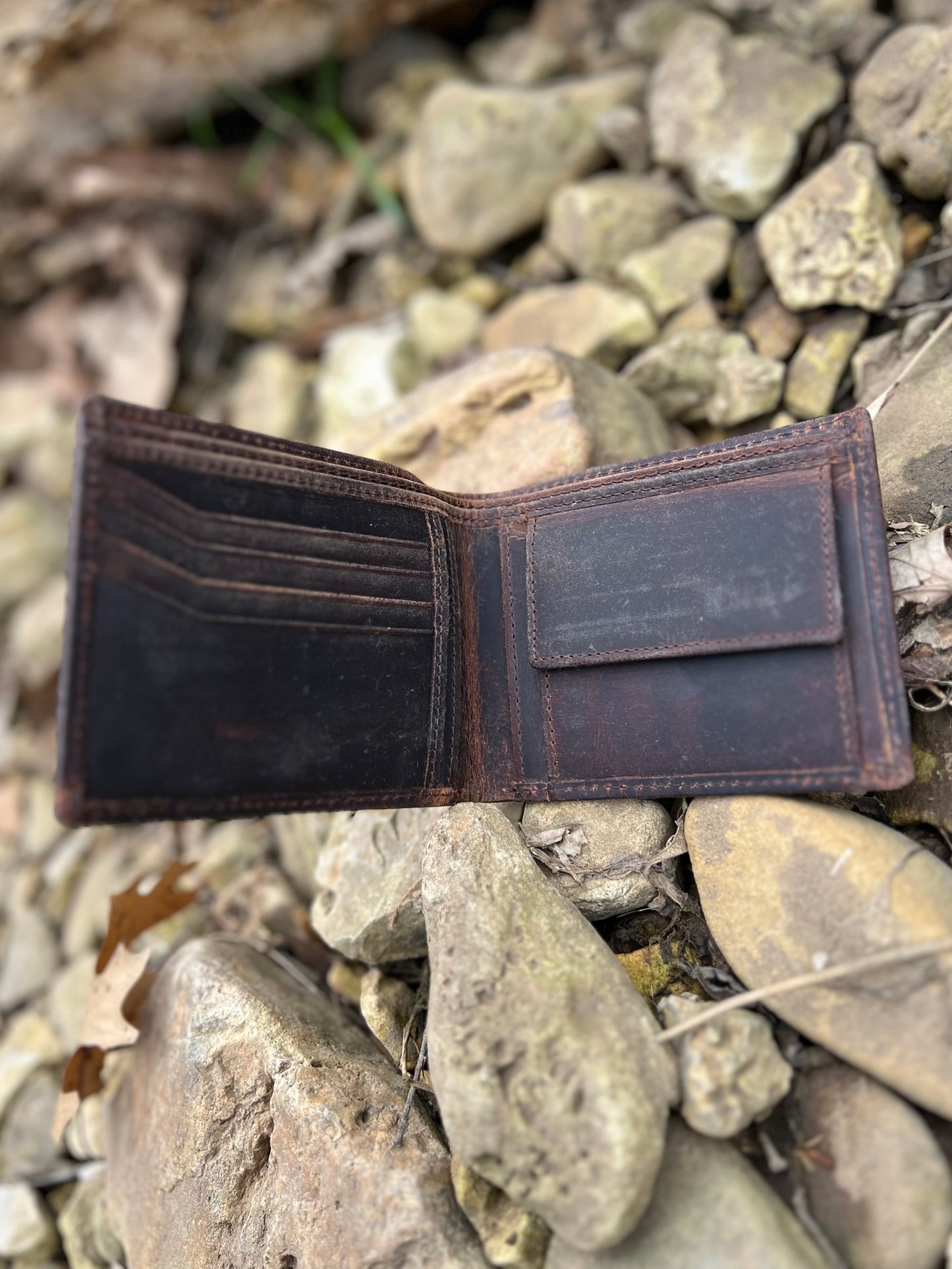 Buffalo Leather Wallet (DSO logo)